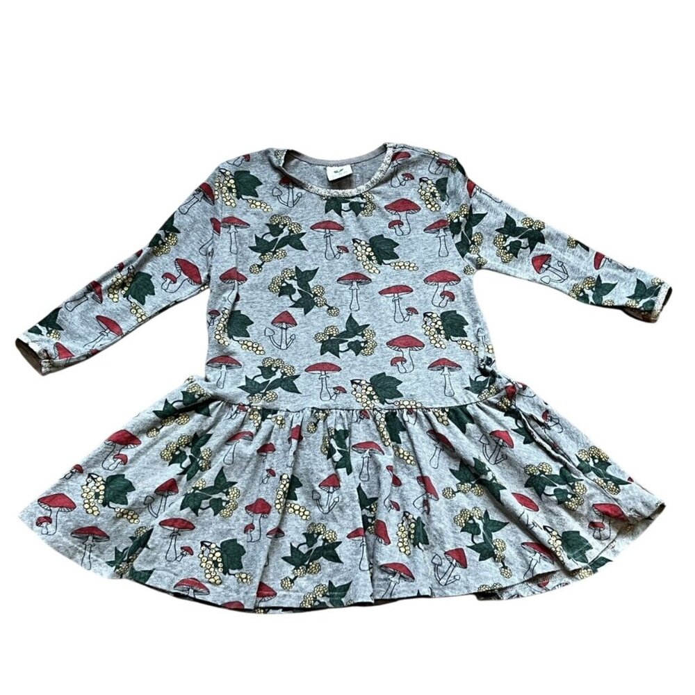 Smafolk Mushroom Long Sleeve Dress 2/3